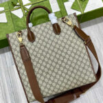 Gucci Medium Tote With Interlocking G 674155 Coffee